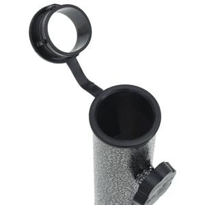 Support de parasol en acier galvanisé noir à diamètre réglable pour parasols et bases de terrasse - Product Image 5