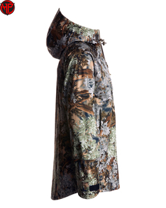 Mens <b>Waterproof</b> <b>Camo</b> Hunting <b>Jacket</b> Breathable Windproof Hooded Rain Coat Alpine Forest Camouflage Tactical Outdoor Wear - Product Image 2