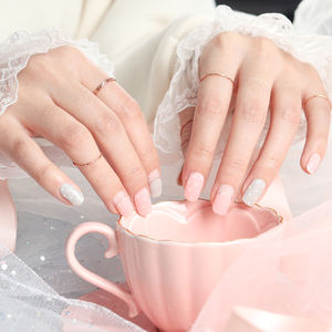 ShineB Best Selling French Dot <b>Nail</b> Strips #45760 Easy 2D Salon Quality Gel <b>Stickers</b> for Fashion Item Decoration Inspired Korea - Product Image 3