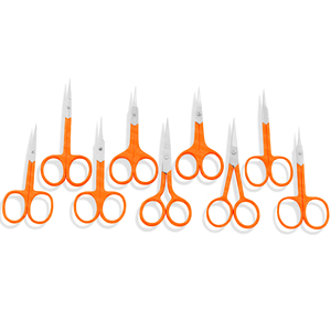 Ciseaux à cuticules droits en acier inoxydable Cutting Expert, outils multifonctionnels pour le nail art et la beauté, qualité industrielle, précision. - Product Image 4