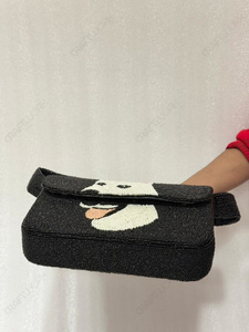 Bolso de Hombro Tipo Clutch de Lujo Hecho a Mano con Diseño de Perro y Cuentas para Mujer, Venta al por Mayor, Bolso de Noche para Novia, Fabricante de India - Product Image 4