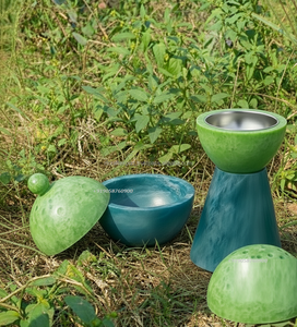 Brûleur d'encens en résine de couleur personnalisée Mabkhar avec boîte à Oud pour Bakhoor - Product Image 5