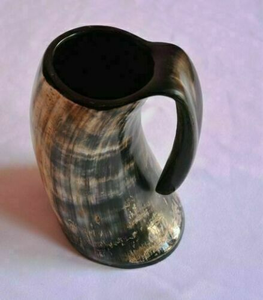 Buffalo Horn <b>Mugs</b> Vietnam Factory Handicraft Products Horn Drinking <b>Mug</b> from india - Product Image 1