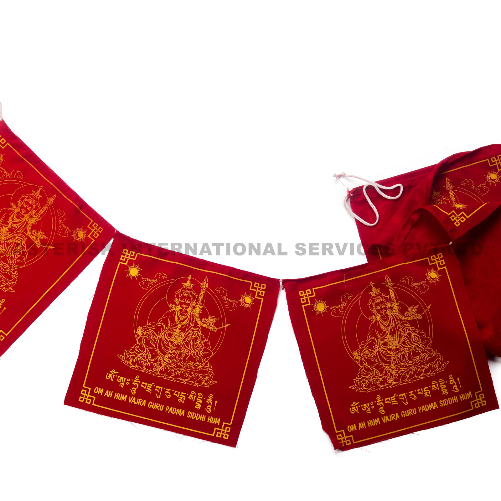 Dharma Store Bandiere tibetane per preghiera buddista, per un augurio di fortuna, felicità