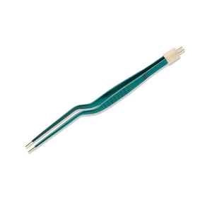 คีมจับสองขั้วสเตนเลสสตีล ผิวเคลือบกันติด ได้รับการรับรองมาตรฐาน CE คีมจับสองขั้วสำหรับการผ่าตัดแบบใช้สายเคเบิล คีมจับสองขั้วแบบไม่ติด - Product Image 4