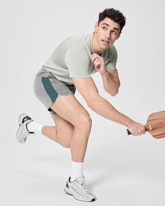 กางเกงวิ่งขาสั้นสำหรับผู้ชาย 5"/7" – กางเกงออกกำลังกายแบบยืดได้ 4 ทิศทาง พร้อมตาข่ายระบายอากาศและกระเป๋าซิป - Product Image 4