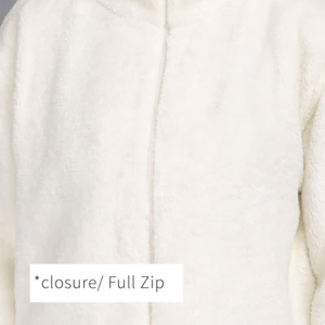<b>Women</b> Short Sherpa Fleece Faux Fur Wool Coat Breathable Warm Plush Casual Hooded Zipper Collar <b>Jacket</b> Snow Wear Comfy - Product Image 5