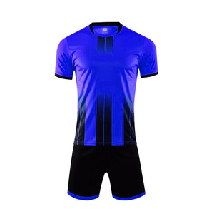 Custom Soccer Jersey Set Men's Adult Short Sleeve V-Neck Sublimated Print Team Name Number 100% Polyester Moisture Wicking - Product Image 2