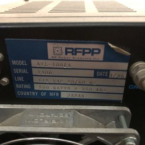 Generador de RF RFPP LF-5 0920-01014 con Astech - Equipo y Piezas de Semiconductores de Confianza Globales - Product Image 3