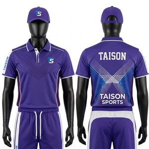 Maillot de tennis pour homme 160 GSM en polyester premium respirant, couleur pêche, empiècements latéraux en mesh contrastant, logo personnalisé par sublimation - Product Image 4