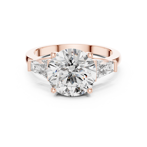 Anillo de Plata de Ley 925 con Diamante Moissanita de Corte Ovalado - Product Image 1
