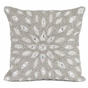 Nouvelle Arrivée Housses de Coussin Décoratives Modernes Carrées en Verre Perlé Faites à la Main pour Canapé, Lit et Fauteuil - Product Image 2