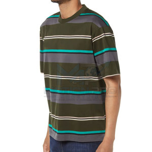 T-shirt surdimensionné pour homme en coton 100% respirant et écologique, col rond, manches courtes, coupe classique, tenue décontractée d'été, style streetwear - Product Image 6