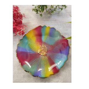 ชามเรซิ่นทำมือสำหรับชุดเครื่องครัว ดีไซน์ทันสมัย เป็นมิตรกับสิ่งแวดล้อม เหมาะสำหรับเสิร์ฟซุป สลัด แกง ของว่าง และของหวาน - Product Image 6