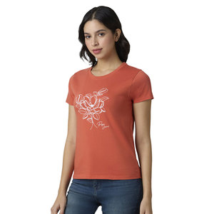 Solid Trader Eco Organic Breathable Lightweight Skin Care Casual Street Wear Regular Fit Modern Summer Women Tee Shirt - Product Image 6