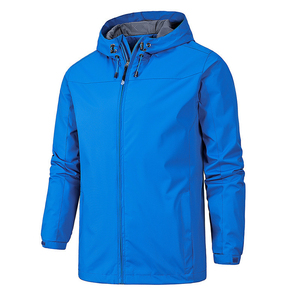 Rain <b>Jacket</b> Custom logo Men Quilted Oversize Hooded Thick Coated Long <b>Waterproof</b> Outdoor <b>Winter</b> Breathable OEM Wholesale - Product Image 5