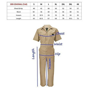 Combinaison de travail avec poignets élastiques pour la protection contre les particules sèches et les liquides, combinaison de travail protectrice, uniforme de sécurité durable - Product Image 4