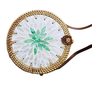 กระเป๋าหวายสั่งทำ กระเป๋าปักชื่อ กระเป๋าช้อปปิ้ง ขายส่ง โรงงานเวียดนาม ราคาแข่งขัน สีสันปรับแต่งได้ - Product Image 1