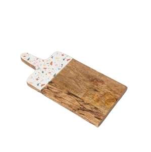 Planche à découper en bois massif pour la cuisine |   Planche à découper de qualité supérieure pour la cuisine traditionnelle et moderne - Product Image 6