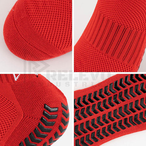 Chaussettes de basketball épaisses en tissu éponge pour hommes, chaussettes de sport professionnelles antidérapantes avec coussinets, chaussettes de sport mi-mollet - Product Image 5