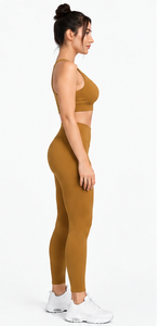 Women Plus Size <b>Yoga</b> Set Sports Bra High Waist Leggings Breathable Gym Fitness Workout Activewear Custom <b>Pilates</b> Clothing - Product Image 2