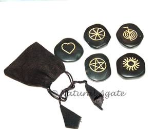 ชุดเรกิแบบไฟฟ้าคาร์เนเลียนสีแดงชุดรักษา wiccan - Product Image 6