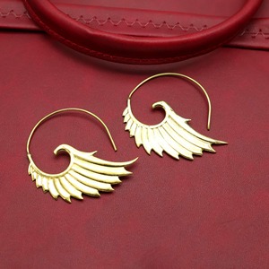Artesanía en Metal, Pendientes de Latón con Logotipo Personalizado, Pendientes de Latón Personalizados, Pendientes de Latón con Acabado Liso, Artesanía en Metal Directo de Fábrica - Product Image 4