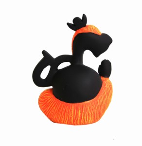 Modern Resin Om Ganesha Statue | Abstract Art Deco Handmade Lord Ganesh Idol Nirmala Handicrafts for Home <b>Office</b> Spiritual Decor - Product Image 2