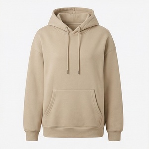 Women Oversized Hoodies Custom Made Logo And Printing Hooded <b>Sweatshirt</b> <b>Plain</b> Drop Shoulder Fashion Apparel Garments - Product Image 1
