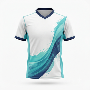 Camiseta Deportiva Sublimada Personalizada OEM, Jersey Ligero de Alto Rendimiento, Uniforme de Equipo Personalizado para Fútbol, Baloncesto, Voleibol - Product Image 4