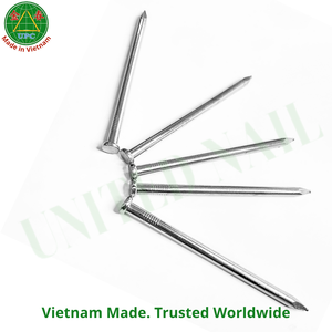 3.7 Inch Steel Flat Head <b>Nails</b> Smooth Shank Style for Wooden Working from Vietnam Factory | clavo de uso general - Product Image 1