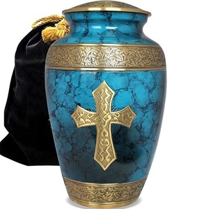 Urne funéraire élégante pour cendres d'adultes, au design classique, pour la conservation des restes crémés et la commémoration significative - Product Image 3