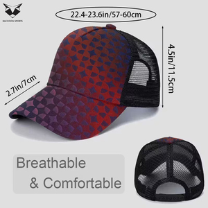 Nuevas Gorras de Béisbol de Malla Transpirable de Primera Calidad, Modernas y Personalizadas con Sublimación, Ligeras, Deportivas y Casuales para Adultos - Product Image 4