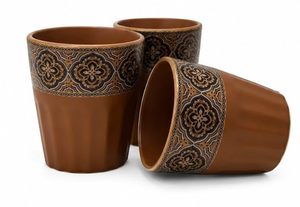 Vintage <b>Ceramic</b> Kulhad Serving Tea & Coffee 75ml Eco-Friendly Home Use - Product Image 2