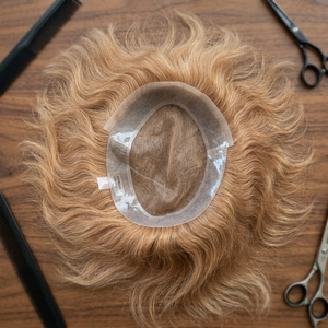 Premium Quality <b>Mens</b> Hair <b>Wig</b> Kinky Straight Remy Hair Toupee 100% Density Best Hair for <b>Men</b> - Product Image 6