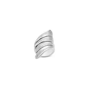 Anneau côtelé à quatre courbes - Product Image 1