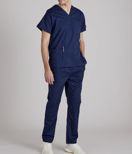 Meilleures ventes : Ensembles de blouses médicales unisexes respirantes, uniformes de fabricant en gros pour femmes et hommes, blouses d'infirmière en tissu doux - Product Image 2