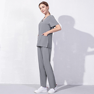 Uniformes Médicos Personalizados, Conjunto de Uniformes para Enfermeras, Ropa de Hospital de Primera Calidad, Proveedor Mayorista, OEM, Marca Privada, Producción en Masa - Product Image 4