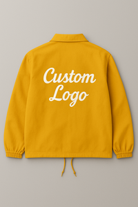 แจ็คเก็ตโค้ชไนลอนวินเทจแบบสั่งทำ OEM ขายส่ง เสื้อกันลมหนา กันน้ำ สำหรับผู้ชายและผู้หญิง ป้ายยี่ห้อส่วนตัวด้านหน้า - Product Image 2