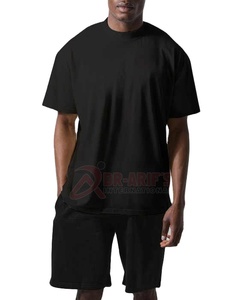 Conjunto de ropa deportiva de talla XL para hombre, camiseta informal de dos piezas con estampado de logotipo personalizado, pantalones cortos transpirables de verano - Product Image 5