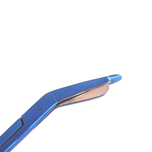 Electrician's Bandage <b>Scissors</b> <b>Left</b> <b>Handed</b> Industrial Grade Stainless Steel Smooth & Serrated Edge Good Quality - Product Image 4