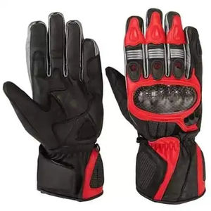 Guantes Deportivos de Motocicleta de Alta Calidad con Diseño Personalizado al por Mayor, Guantes Largos de Cuero para Carreras de Motocicleta - Product Image 4