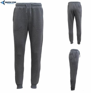 Pantalones Jogger Casuales de Forro Polar para Hombre, con Puños Acanalados, Ecológicos, Resistentes al Viento, Transpirables, de Peso Pesado, con Cierre de Cordón, Venta al por Mayor - Product Image 2