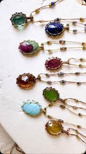 Handmade Ametrine Macrame Pendant Necklace | Faceted Purple Brown Stone Boho Healing Jewelry - Product Image 3