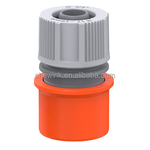 PLASTIC LARGE FLOW QUICK CONNECTOR FOR 3/4" <b>HOSE</b> - Product Image 1