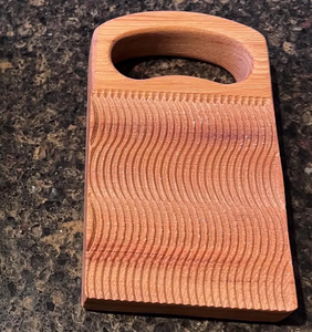 Wood Gnocchi Board Maker Paddle Board Noodle Maker Rolling Spaghetti Macaroni Gnocchi Garganelli <b>Pasta</b> Butter Board - Product Image 1