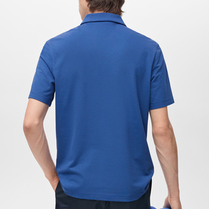 OEM High Quality <b>Polo</b> <b>Shirt</b> <b>Blue</b> Sports <b>Polo</b> <b>Shirt</b> Customized Embroidered Logo Golf <b>Polo</b> T-<b>shirt</b> for Men - Product Image 2