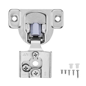 Set da 30 Cerniere per Mobili da Cucina a Sovrapposizione Parziale, Apertura a 105 Gradi, Chiusura Ammortizzata, Nascoste per Armadietti - Product Image 1