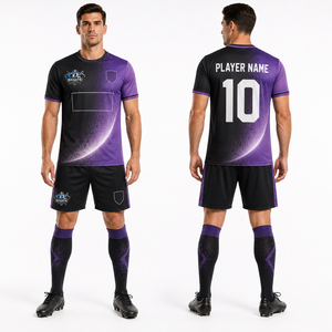 Uniforme de Fútbol de Primera Calidad, Tejido Profesional para Partidos, Absorbente de Humedad, Poliéster Interlock Premium con Elasticidad en Cuatro Direcciones - Product Image 1