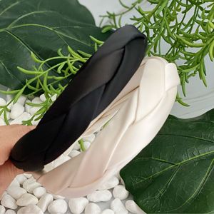 Diadema de satén de seda trenzada - Product Image 6